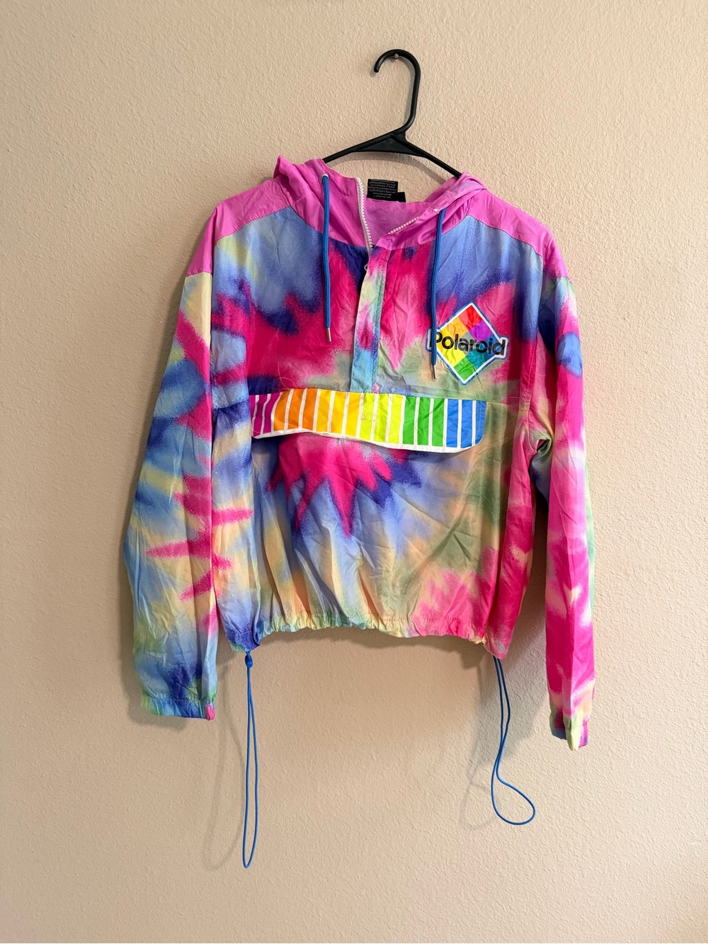Polaroid Tie Dye Windbreaker